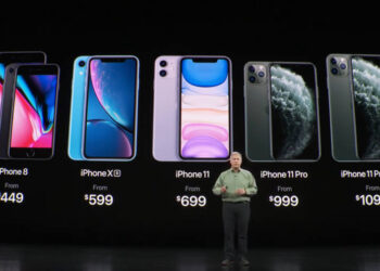 iPhone XR กับ iPhone 8 ราคาถูกลง iPhone XS และ XS Max ถูกแทนที่ด้วย iPhone 11 Pro และ 11 Pro Max