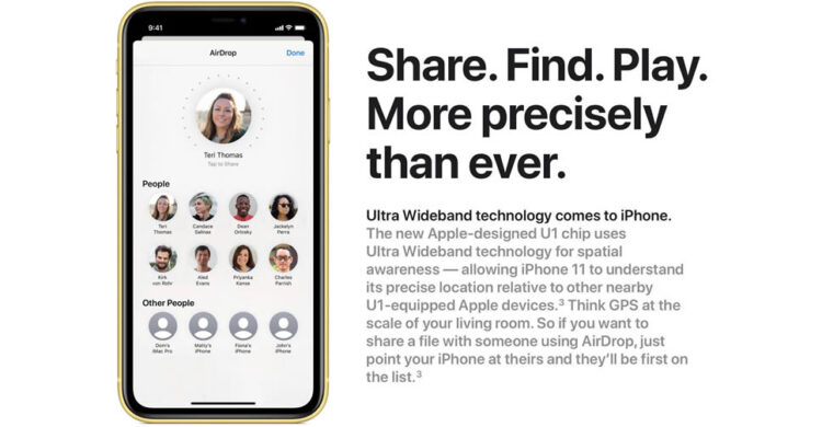 iOS 13.1 มากับฟีเจอร์ใหม่ของ AirDrop สำหรับ iPhone 11, iPhone 11 Pro และ iPhone 11 Pro Max