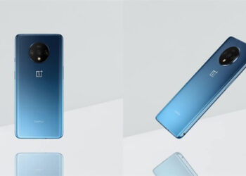 OnePlus 7T ถูกแชร์ภาพเรนเดอร์ทางการออกมาแล้ว แต่เผยให้เห็นเฉพาะด้านหลัง มาพร้อมกล้อง 3 ตัว