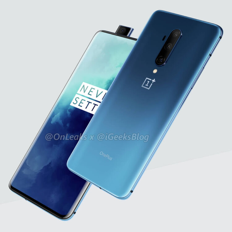 ภาพเรนเดอร์ล่าสุดของ OnePlus 7T Pro ยังมีส่วนคล้ายกับ OnePlus 7 Pro
