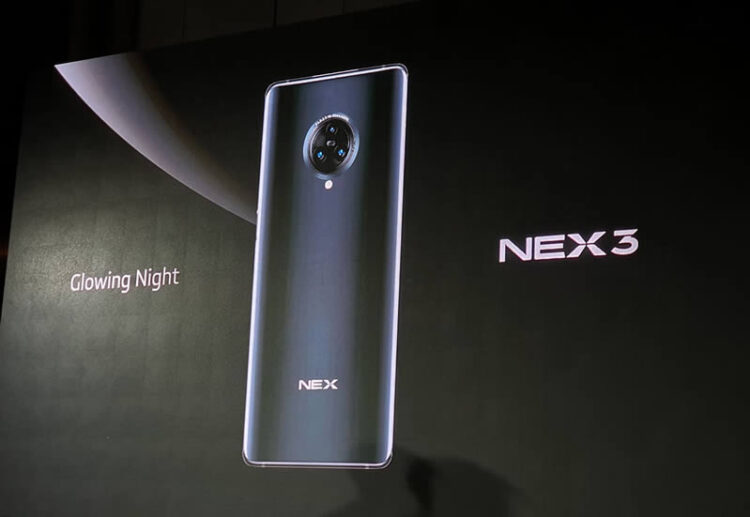 เปิดตัวแล้ว!! Vivo NEX 3 มาพร้อมจอ Waterfall FullView Display ขนาด 6.89 นิ้ว ใช้ชิป Snapdragon 855+ จับจองได้แล้วตั้งแต่วันนี้