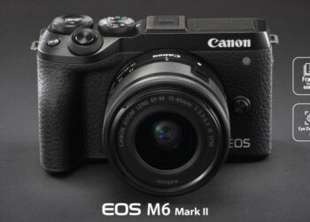 Canon EOS M6 Mark II  มิเรอร์เลสรุ่นใหม่ล่าสุด อัดแน่นด้วยเซนเซอร์ APS-C CMOS ขนาด 32.5 ล้านพิกเซล พร้อมวีดีโอ 4K แบบ uncropped ราคา 35,990 บาท