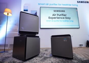 Samsung เปิดตัวเครื่องฟอกอากาศรุ่นใหม่ มาพร้อมเทคโนโลยีฟอกอากาศอัจฉริยะดักจับฝุ่นอนุภาคเล็กถึง PM0.3 ได้มากถึง 99.9%