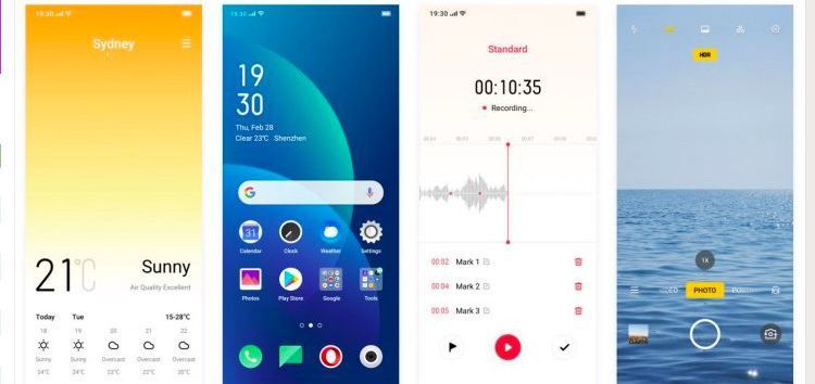 สมาร์ทโฟน realme จะได้รับระบบปฏิบัติการของ ColorOS 7 ที่ปรับแต่งเอง และมีความใกล้เคียงกับ Stock Android