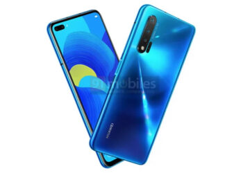 เผยโฉมภาพเรนเดอร์ Huawei Nova 6 5G มาพร้อมกล้องหน้า 2 ตัวแบบเจาะรูบหน้าจอแสดงผล