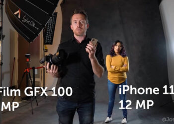 เปรียบเทียบกล้อง iPhone 11 Pro กับกล้องระดับโปร 102 ล้านพิกเซล ราคา 339,900 บาท (ชมคลิป!!)