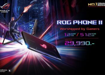 ASUS ROG PHONE II สุดยอดเกมมิ่งสมาร์ทโฟน จอ 120Hz แรม 12GB ความจุ 512GB เปิดตัวในไทยทางการ 29,990 บาท วางจำหน่ายแล้ว