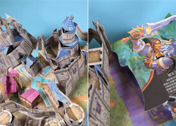 Xiaomi เปิดตัวหนังสือ 3 มิติ World of Warcraft สามารถขยายได้สูงสุด 1 ตารางเมตร ใน 1 หน้า