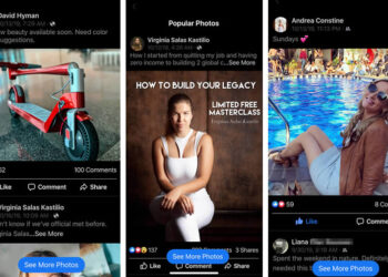 Facebook เลียนแบบ Instagram ด้วยฟีเจอร์ Popular Photos เน้นดูแต่รูปอย่างเดียว กำลังทดสอบแล้ว