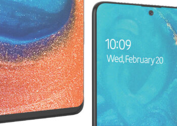 ภาพเรนเดอร์ Samsung Galaxy A71 มาพร้อมจอแสดงผล Infinity-O Display ที่ดูเหมือน Galaxy Note 10