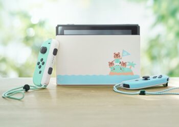 อยากได้!! Nintendo Switch รุ่นพิเศษ Animal Crossing สีฟ้าเขียวพาสเทล วางขายมีนาคมนี้ ราคาเดิม