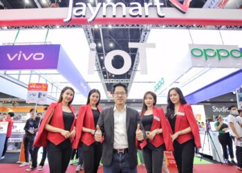 Jaymart Mobile ตอกย้ำกลยุทธ์มุ่งสู่การเป็น Gadget destination                                                                                     ตอบรับไลฟ์สไตล์ของผู้บริโภคยุคใหม่ มอบประสบการณ์ใหม่                                                                                                       ในงาน Thailand Mobile Expo 2020