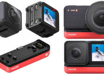 Insta360 One R กล้องถ่ายวีดีโอ 360 องศา ดีไซน์ Modular สลับโมดูลเป็น Action Camera ความละเอียด 4K