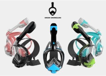 Orsen Airfresh Snorkel Mask หน้ากากดำน้ำ ที่มี Walkie Talkie คุยใต้น้ำได้รุ่นแรกในโลก