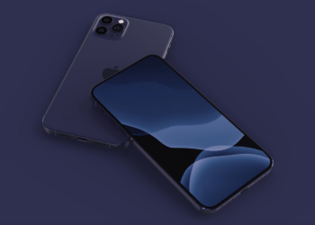 ชมภาพคอนเซป iPhone 12 Pro สีน้ำเงิน Navy blue ที่จะมาแทนที่สี Midnight Green ในปีนี้