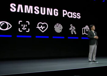 Samsung ลอกเลียนโลโก้ Face ID ของ Apple ไปใช้ในระหว่างแถลงข่าวในงาน CES 2020