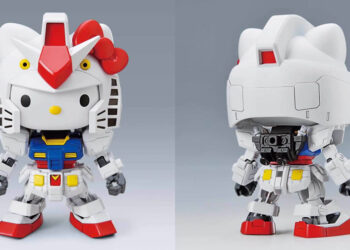 Hello Kitty x RX-78-2 Gundam กันพลารุ่นพิเศษแบบ SD EX-Standard วางขายเดือนหน้า ราคาราว 640 บาท
