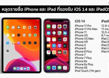 หลุดรายชื่อ iPhone และ iPad ที่รองรับ iOS 14 และ iPadOS 14 ใครได้ไปต่อ ตรวจสอบได้ที่นี่