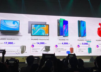 Huawei เปิดตัว MateBook D 15, MediaPad M6, Y7P, Nova 5T และ FreeBuds 3 สีสันใหม่