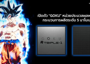 TRIPLE-1 ประกาศเปิดตัว “GOKU” หน่วยประมวลผลพลัง AI  กระบวนการผลิตระดับ 5 นาโนเมตร