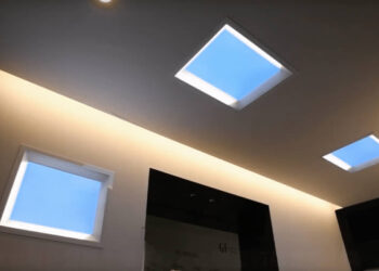 Mitsubishi เปิดตัว Misola แผงไฟ LED คล้ายหน้าต่าง เปลี่ยนสภาพแสงแดดและสีท้องฟ้าอัตโนมัติ เหมือนเป็นหน้าต่างจริงๆ