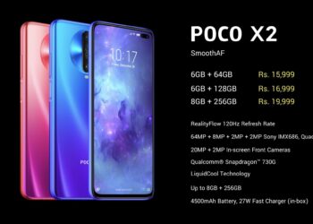 Poco X2 มาพร้อมชิป Snapdragon 730G จอลื่น 120Hz กล้องหลัง 4 ตัว 64MP Sony IMX686 ราคาราว 6,990 บาท