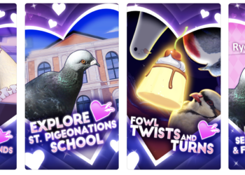 เดทกับนกแบบไม่มีนกกับเกม Hatoful Boyfriend ทั้งบน iPhone และ iPad