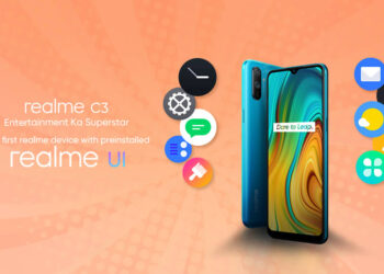 realme C3 จะเป็นสมาร์ทโฟนรุ่นแรกของแบรนด์ ที่มาพร้อม realme UI