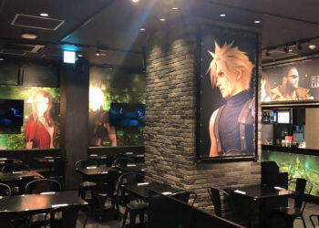 Square Enix Cafe ในญี่ปุ่น ถูกตกแต่งใหม่ตามธีม Final Fantasy VII Remake