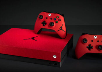 Microsoft จับมือ Nike เผยโฉมเครื่องคอนโซล Xbox x Air Jordan Collab สีแดงดำพร้อมโลโก้ Jordan