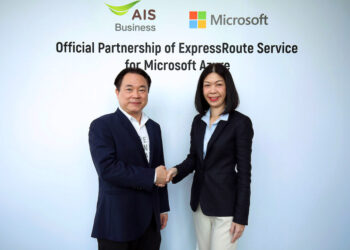 AIS Business ผนึก Microsoft เสริมศักยภาพภาคธุรกิจไทย ให้เชื่อมต่อคลาวด์ได้เร็วกว่า เสถียรกว่า ด้วยมาตรฐานระดับโลก จากบริการโครงข่ายเชื่อมต่อเฉพาะองค์กร Azure ExpressRoute รายแรกของประเทศ
