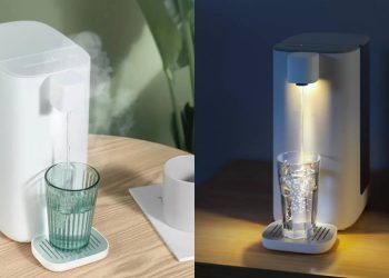 กระติกน้ำร้อน Xiaomi Scishare Instant Heating Water Dispenser ดีไซน์มินิมอล ราคาราว 2,800 บาท