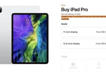 Apple จำกัดจำนวนการซื้อ iPad Pro, MacBook Air และ iPhone ที่ร้านค้า Apple Online Store หลังได้รับผลกระทบจาก COVID-19