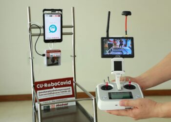 AIS ผนึก ทีมวิจัยวิศวะ จุฬาฯ เสริมประสิทธิภาพ “น้องปิ่นโต” หุ่นยนต์ผู้ช่วยส่งอาหารและยา