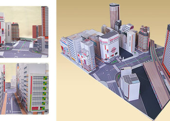 ไปเที่ยวญี่ปุ่นไม่ได้!! ก็สร้าง Akihabara ขึ้นมาเองเลย ดาวน์โหลดโมเดลแบบจำลองตึกต่างๆได้ที่นี่