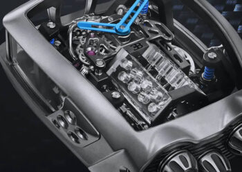 Bugatti Chiron Tourbillon นาฬิกาข้อมือสุดหรู ที่มีเครื่องยนต์ 16 สูบ ขนาดเล็กอยู่ภายใน ราคาพอๆ กับรถ Ferrari