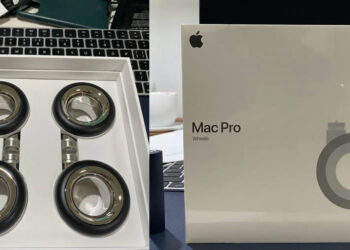 ชมภาพแกะกล่อง Wheels Kit ชุดล้อเลื่อน 4 ล้อสำหรับ Mac Pro ราคา 22,900 บาท