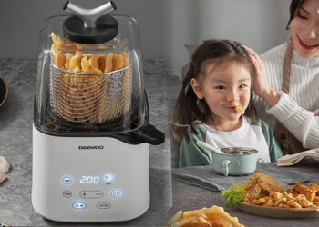 Xiaomi Daewoo Multifunctional Air Fryer K3 หม้อทอดไร้น้ำมัน ปิ้ง ย่าง ได้ กำลังลดราคาเหลือ 2,799 บาท
