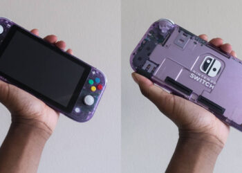 เผยโฉม Nintendo Switch Lite ในเคสโปร่งแสง ได้แรงบันดาลใจมาจาก Game Boy Color