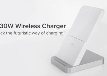 Xiaomi Mi 30W Wireless Charger อุปกรณ์ชาร์จไร้สาย ที่มีพัดลมระบายความร้อนในตัว ราคาราว 850 บาท