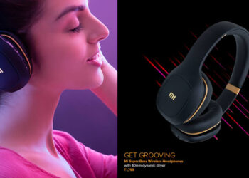 Xiaomi Mi Super Bass Wireless Headphones แบตเตอรี่อยู่นาน 20 ชั่วโมง ราคาราว 770 บาท
