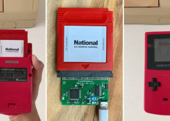 นักพัฒนาซอฟต์แวร์ เปลี่ยนเกมของ Game Boy Color ให้กลายเป็นรีโมทควบคุมเครื่องปรับอากาศ