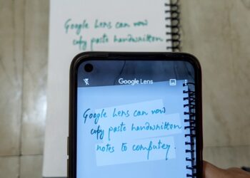สุดยอด!! Google Lens สามารถสแกนข้อความลายมือบนกระดาษ แล้วนำไปวางใน PC ได้ทันที