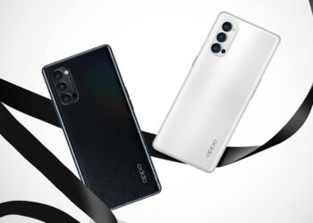 OPPO Reno 4 Pro ถูกแชร์ภาพเรนเดอร์ออกมาอีกครั้ง ในสีขาว และ สีดำ ก่อนเปิดตัวในช่วงต้นเดือนมิถุนายนนี้