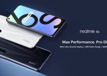 realme 6s เปิดตัวแล้ว มาพร้อมจอแสดงผล 90Hz ชาร์จเร็ว 30W กล้องหลัง 48MP AI Quad Camera ราคาราว 6,990 บาท