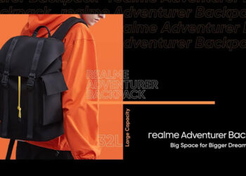 realme เตรียมเปิดตัวกระเป๋า  Adventurer Backpack กันน้ำระดับ IPX4 ภายในมีพื้นที่กว้าง 32 ลิตร วันที่ 25 มิถุนายนนี้