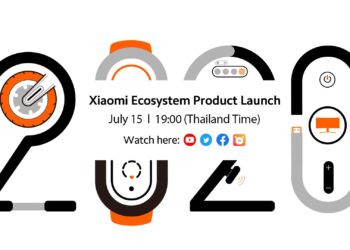 เตรียมพบกับ การเปิดตัวสุดยอดนวัตกรรมอัจฉริยะแห่งปี 2020 ในงาน “Xiaomi Ecosystem Product Launch Event” วันที่ 15 กรกฎาคมนี้ เวลา 19:00 น.