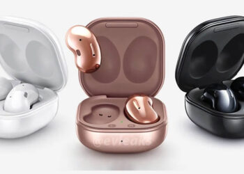 ชมภาพเรนเดอร์ Samsung Galaxy Buds Live หูฟังไร้สายพร้อมเคส มีให้เลือก 3 สีตามสีของ Galaxy Note 20