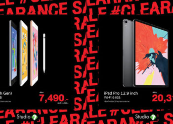 ลดทลายคลัง!! Studio 7 หั่นราคา iPad 6th Gen, iPad Air, iPad mini, iPad Pro กว่า 2,000 รายการ เริ่มต้น 7,500 บาท