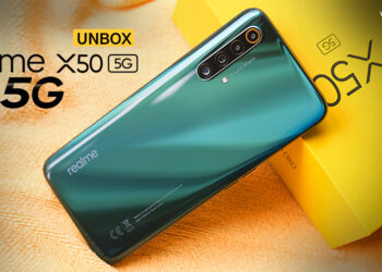 แกะกล่องพรีวิว realme X50 5G มาพร้อมชิป Snapdragon 765G จอรีเฟซ 120Hz ชาร์จเร็ว 30W ใช้ 5G ได้ตั้งแต่แกะกล่อง แค่ 12,990 บาท
